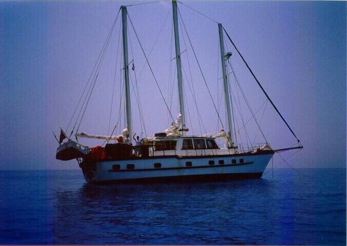 The schooner Alegrias